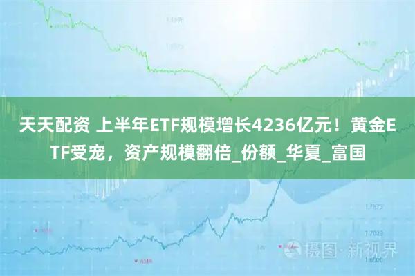 天天配资 上半年ETF规模增长4236亿元！黄金ETF受宠，资产规模翻倍_份额_华夏_富国