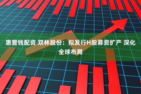 惠管钱配资 双林股份：拟发行H股募资扩产 深化全球布局